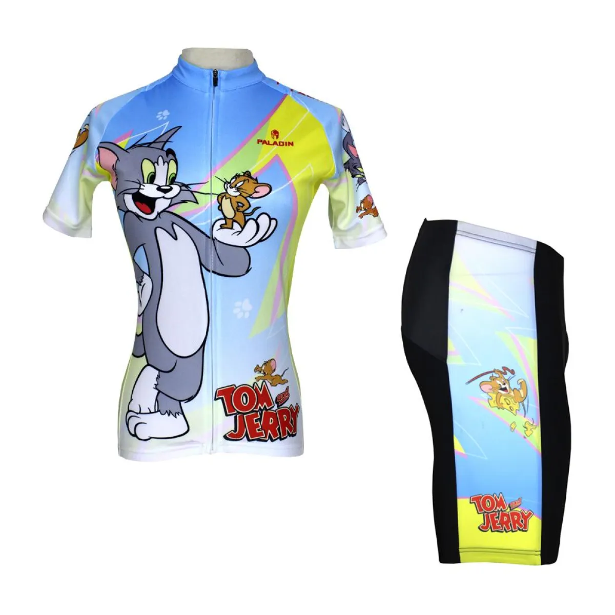 Tom And Jerry Cats and Mouses Woman's Short/Long-sleeve Bike Shirt Cycling Jersey/Suit T-shirt NO.099
