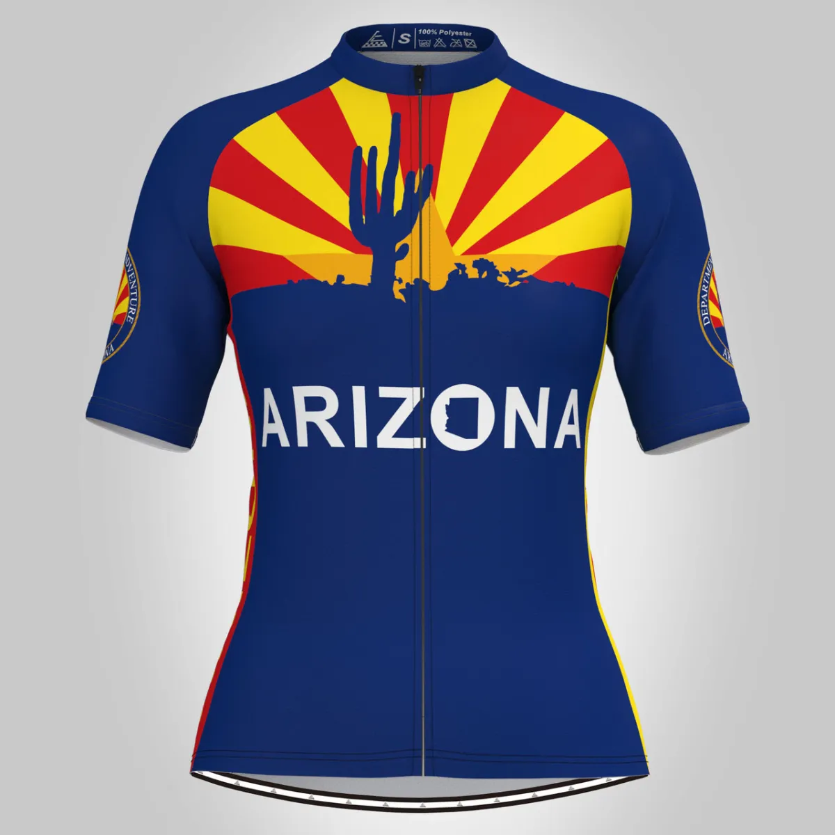 Arizona State Flag Adventure Women's Cycling Jersey Online