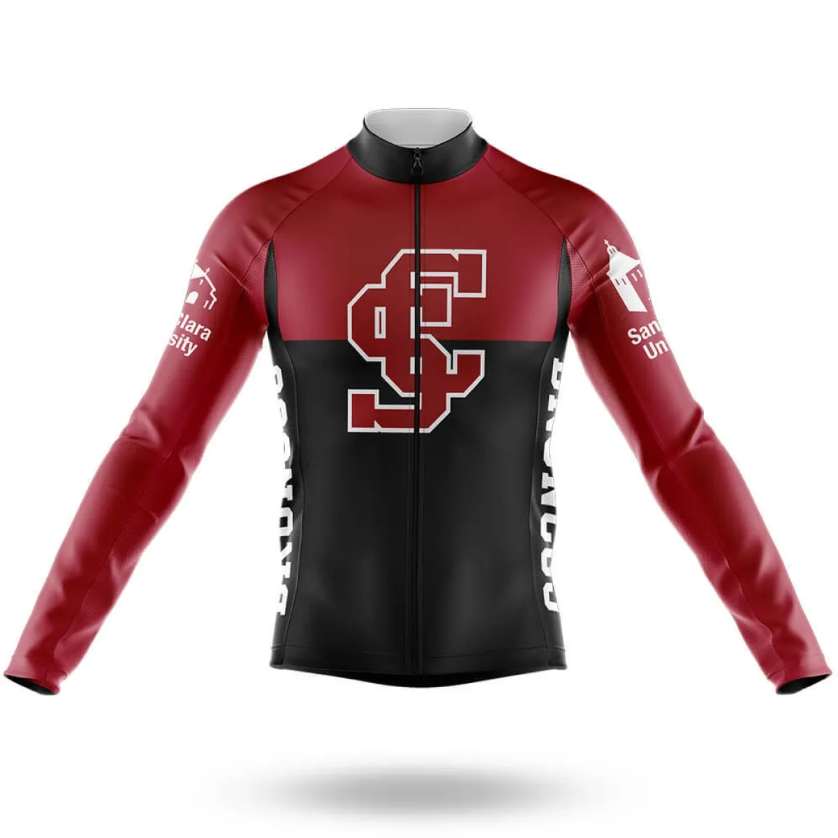 Santa Clara University V2 Long Sleeve Cycling Jersey Only