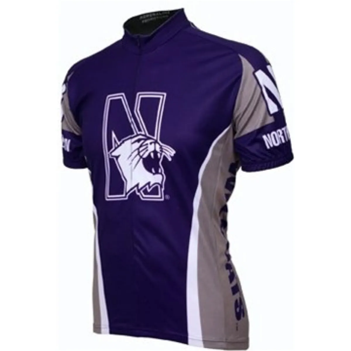 NU Northwestern University WildCats Cycling Jersey Outlet