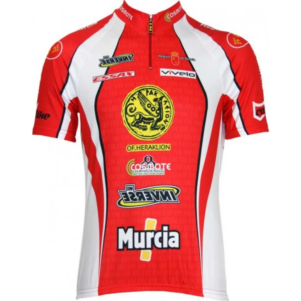 MURCIA-Heraklion 2010 Inverse professional cycling team - Cycling Jersey Short Sleeve