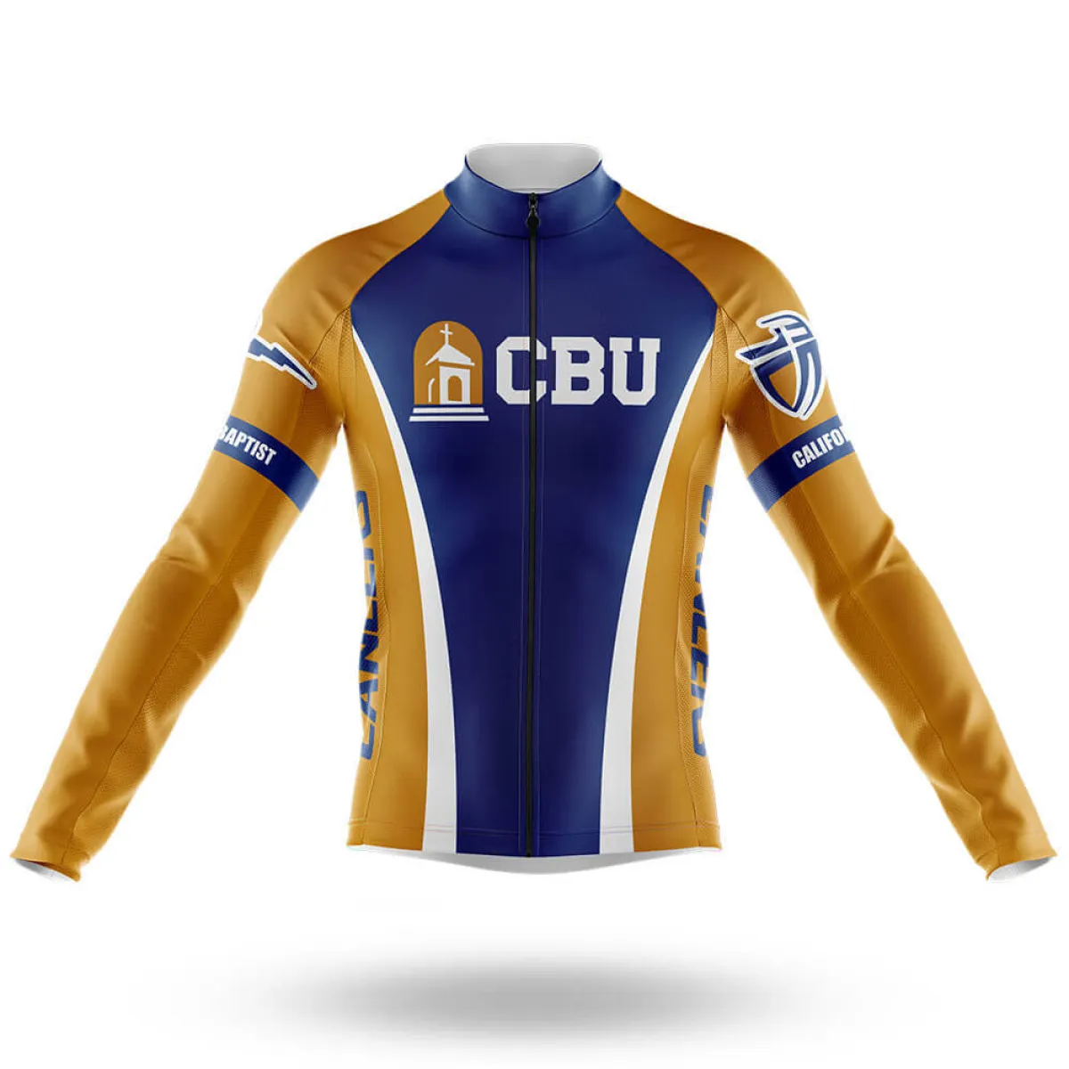 California Baptist University Long Sleeve Cycling Jersey Only