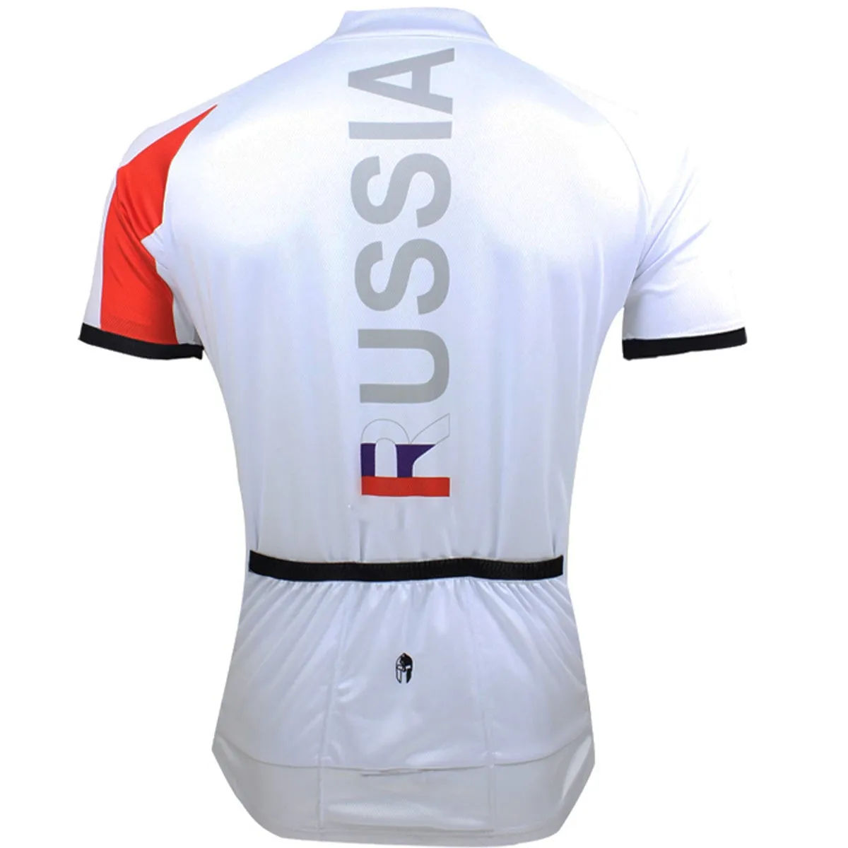ILPALADINO Russia Simple White Man's Short-sleeve Cycling Jersey Team Jacket T-shirt Summer Spring Autumn Clothes Sportswear Racing Apparel NO.058