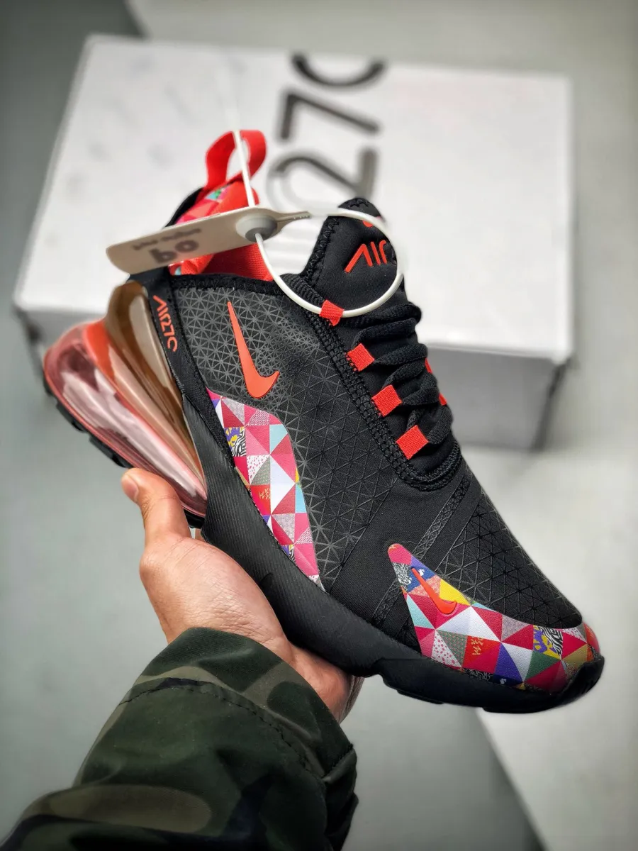 New Nike Air Max 270 'CNY' Black/University Red / air max chinese