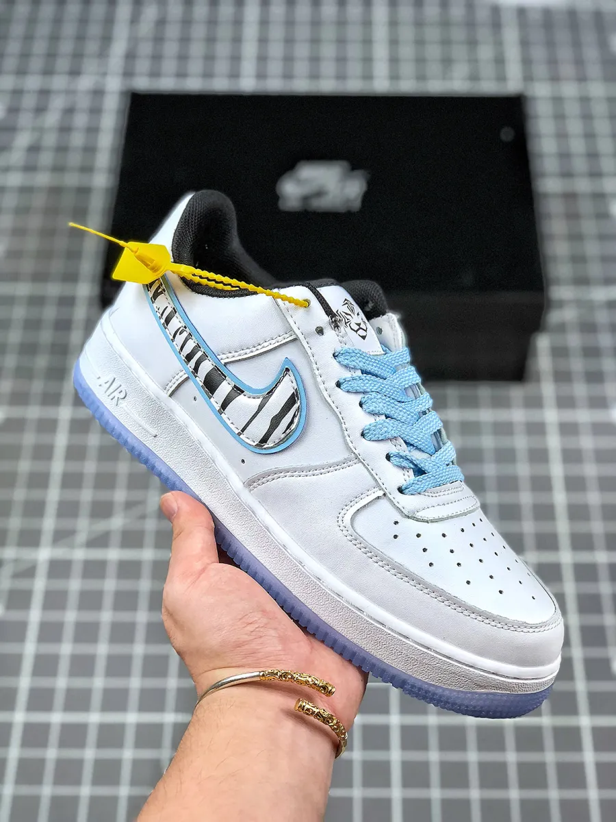 Nike Air Force 1 'White Tiger' White/Black-Multi-color Nike South Korea