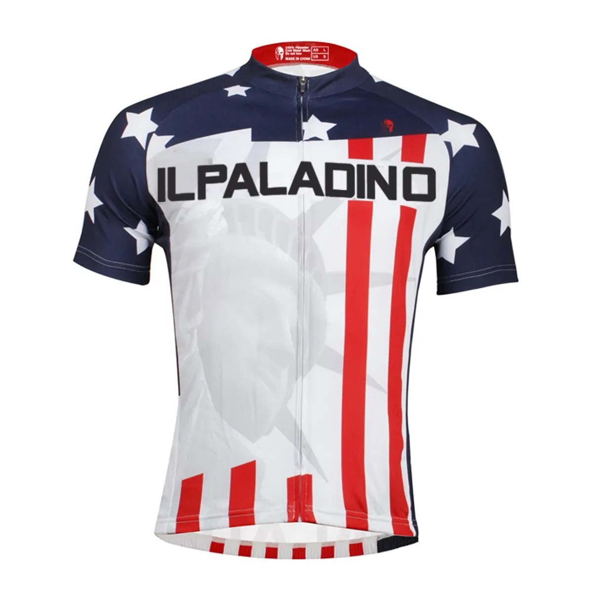American Style the Statue of Liberty Cycling Jersey Men's Short-Sleeve Bicycling Shirts Summer NO.008