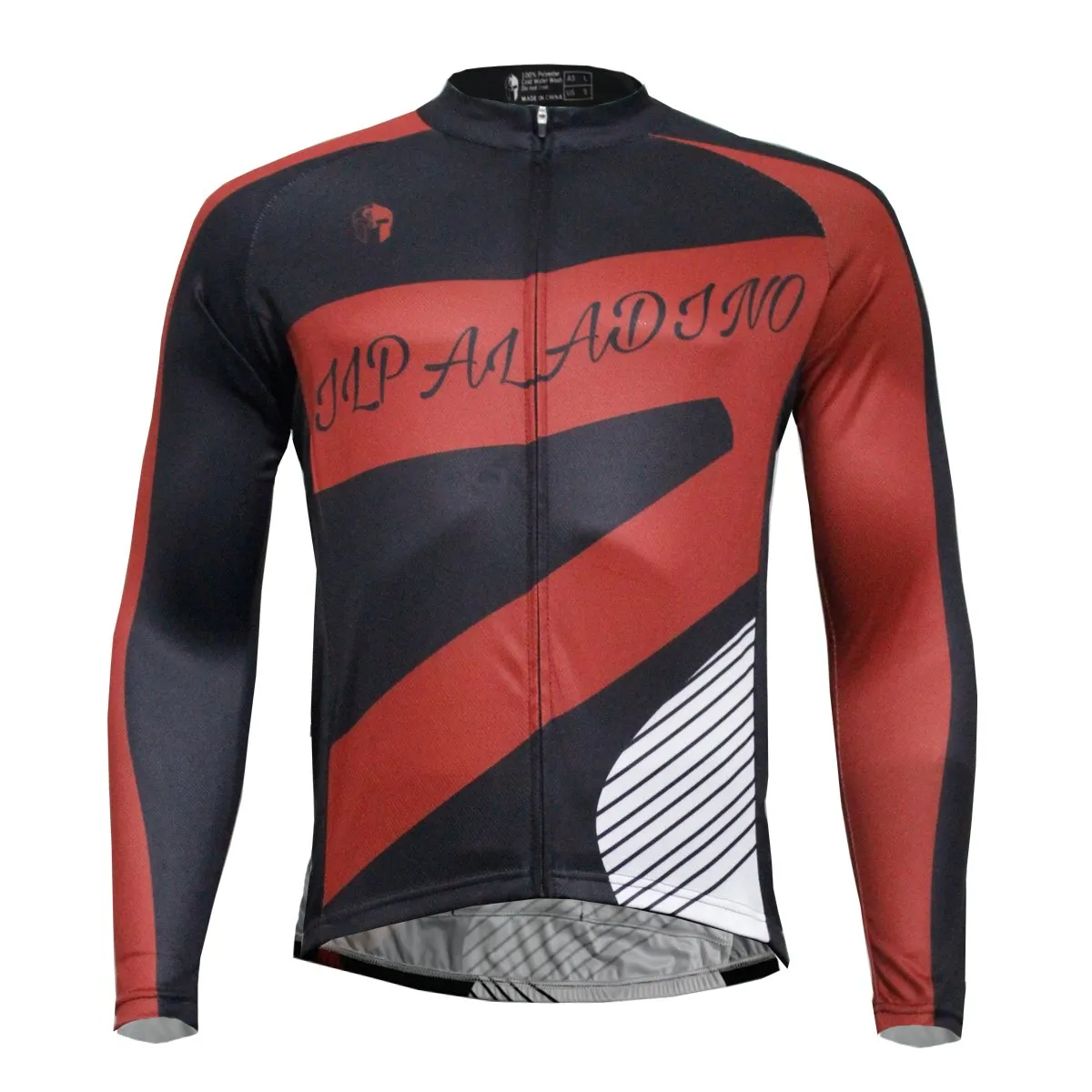 ILPALADINO Men's Long Sleeves Cycling Jerseys Winter Exercise Bicycling Pro Cycle Clothing Racing Apparel Outdoor Sports Leisure Biking Shirts (Velvet) NO.774