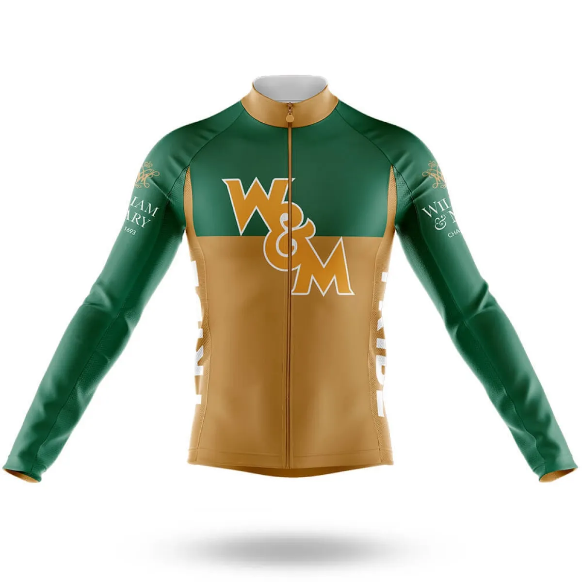 College of William & Mary V2 Long Sleeve Cycling Jersey Only