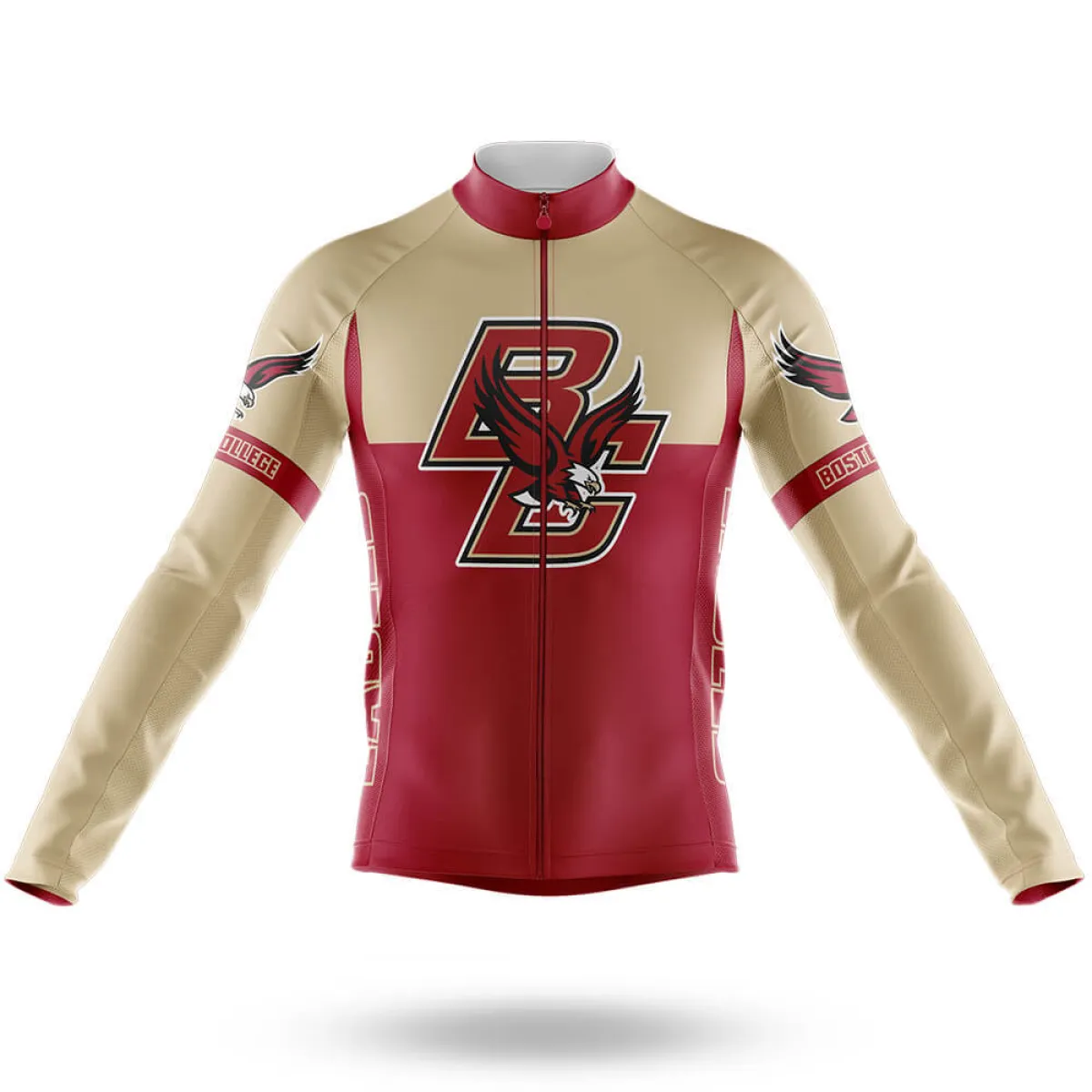Boston College V2 Long Sleeve Cycling Jersey Only For Sale