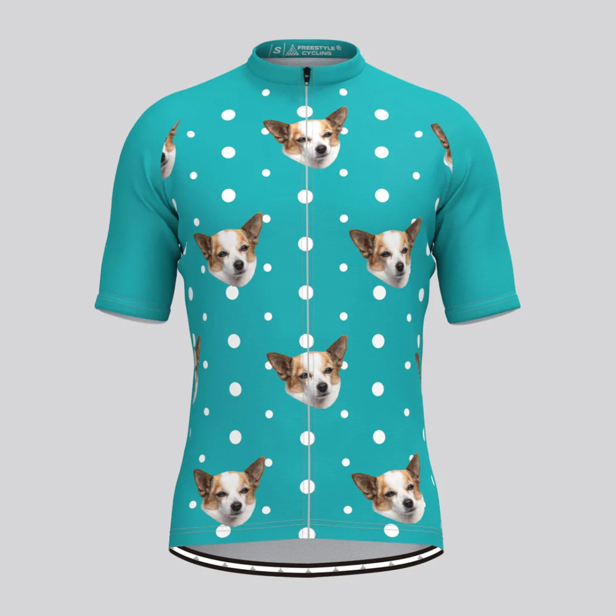 Custom Pup Face V3 Men's Jersey Brand New