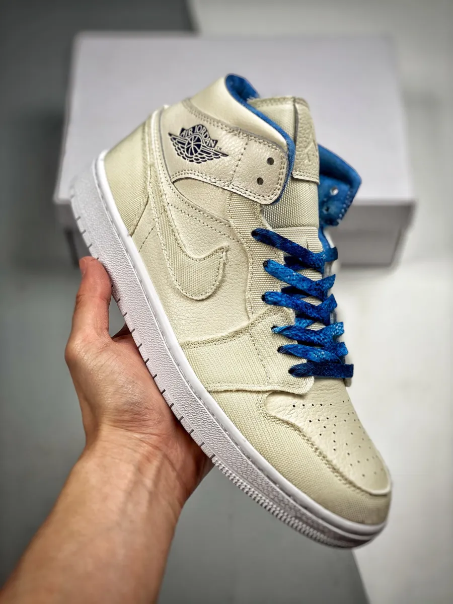 Air Jordan 1 Mid Sand Drift DM9126-104 Navy Jordan 1 Mids
