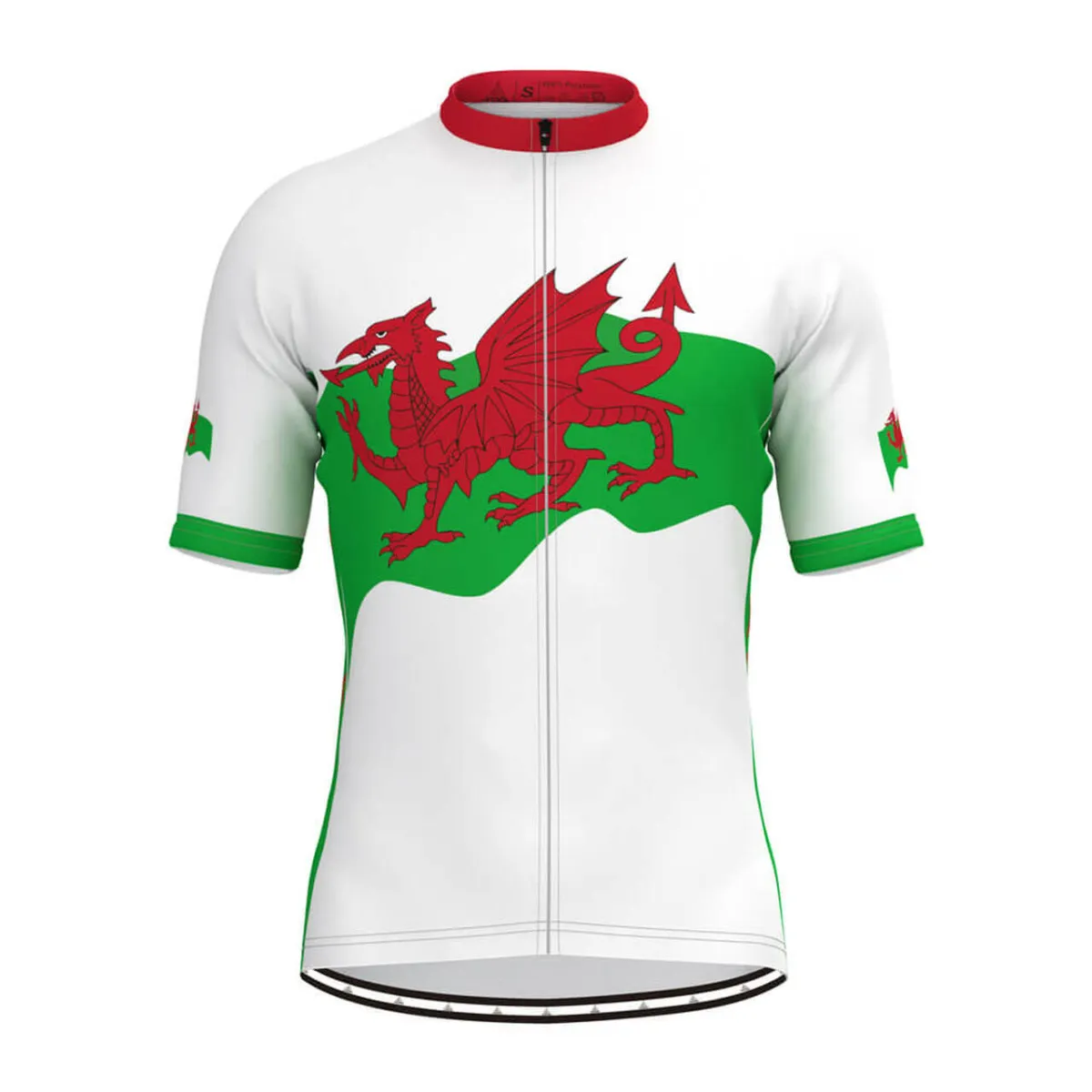 Wales Flag Men's Cycling Jersey V5 Online