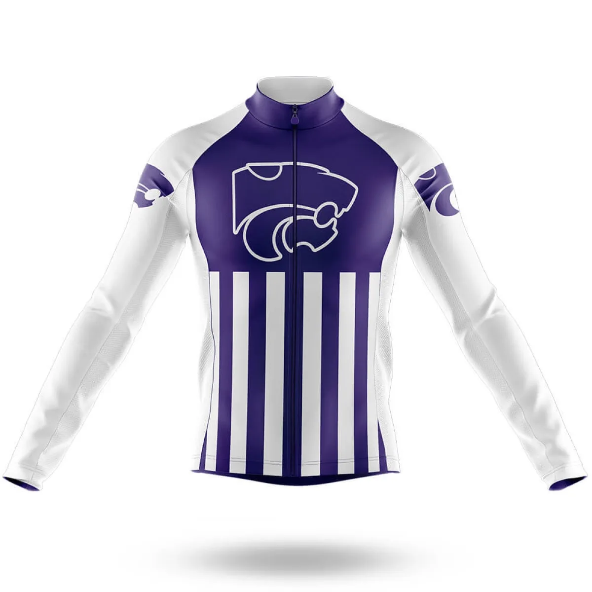 Kansas State University USA Long Sleeve Cycling Jersey Only