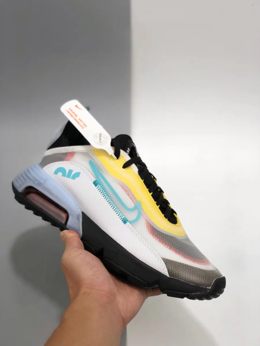 Nike Air Max 2090 Bleached Aqua White CT1091-100 #air max 2090 yellow