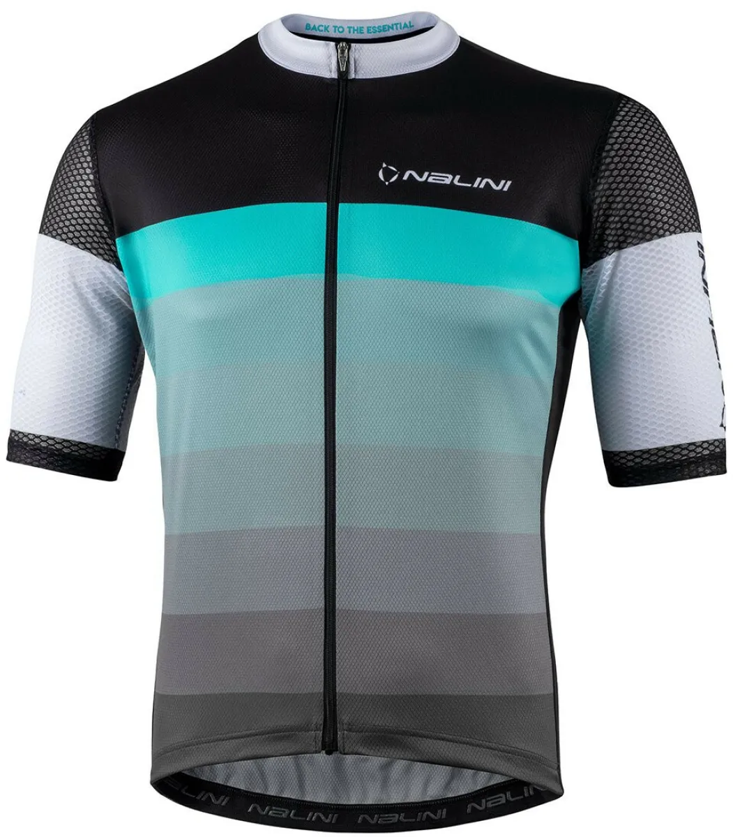 Nalini Classica BAS Black Turquoise Gray 4251 Jersey,