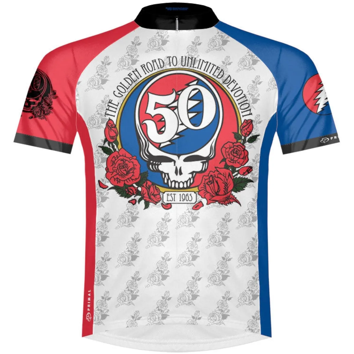 GRATEFUL DEAD 50th Anniversary Cycling Jersey SS778975
