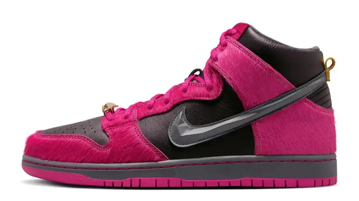 Rtj Dunk / Run The Jewels x Nike SB Dunk High Pink Black