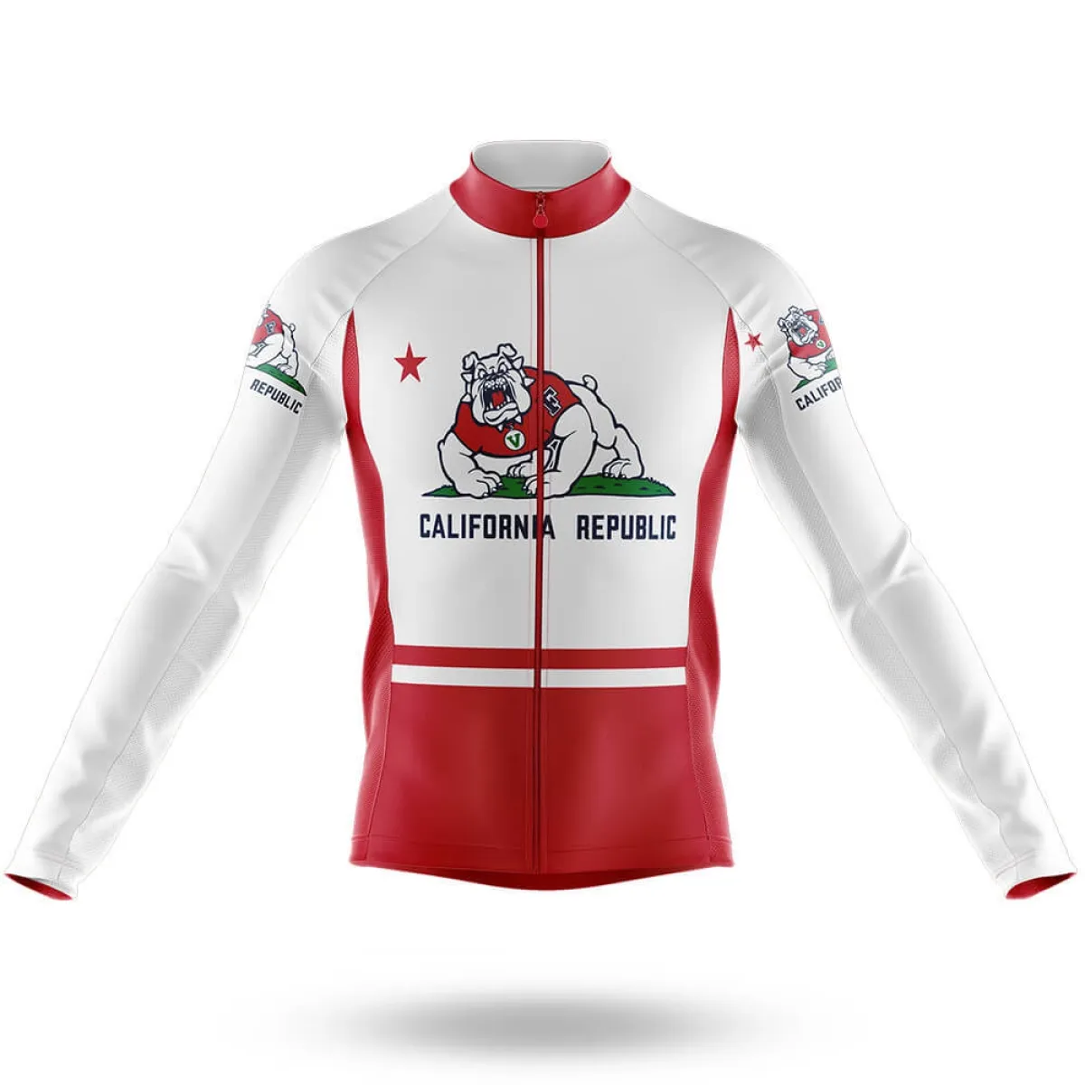 Fresno State Long Sleeve Cycling Jersey Only Outlet