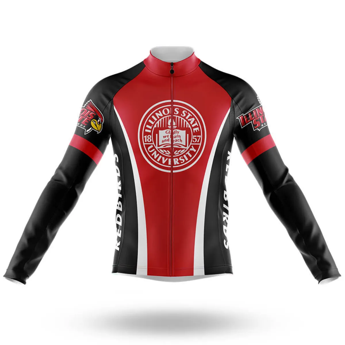 Illinois State University Long Sleeve Cycling Jersey Only