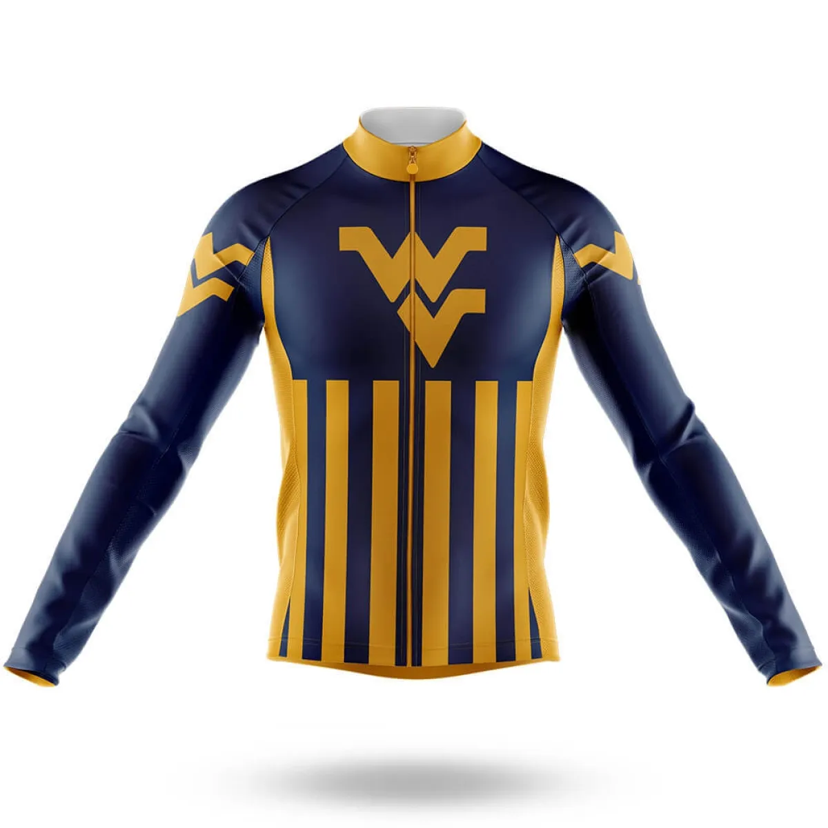 West Virginia University USA Long Sleeve Cycling Jersey Only