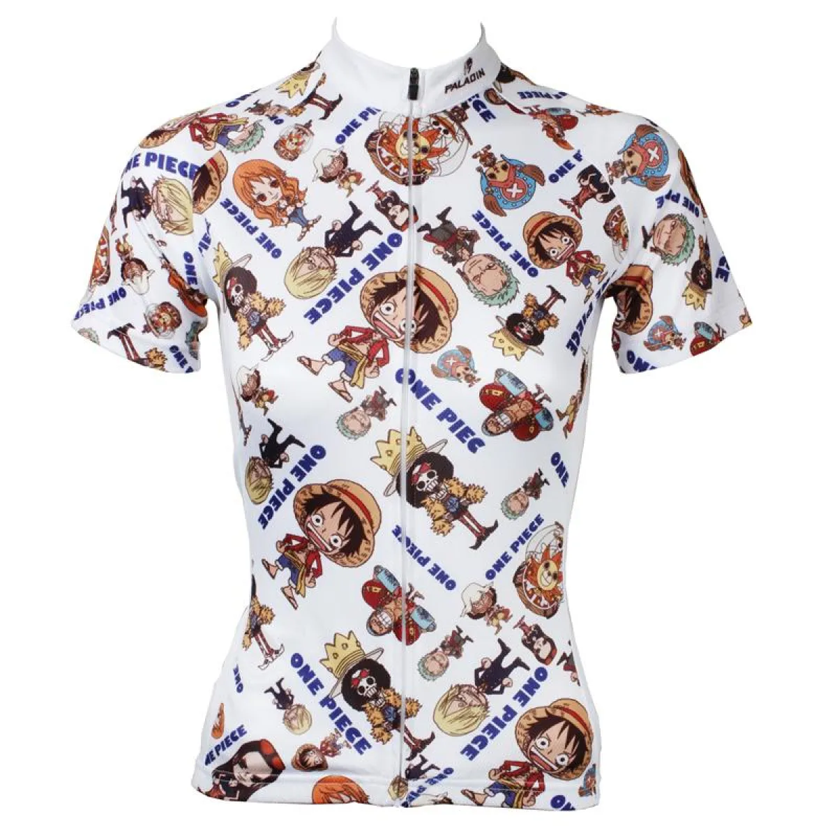 ONE PIECE Series Strong World Pirates Sea Kings Woman's Cycling Jersey Team Jacket T-shirt Summer Spring Autumn Clothes Sportswear Luffy/Nami/Brook/Chopper/Zoro/Sanji/Franky NO.356