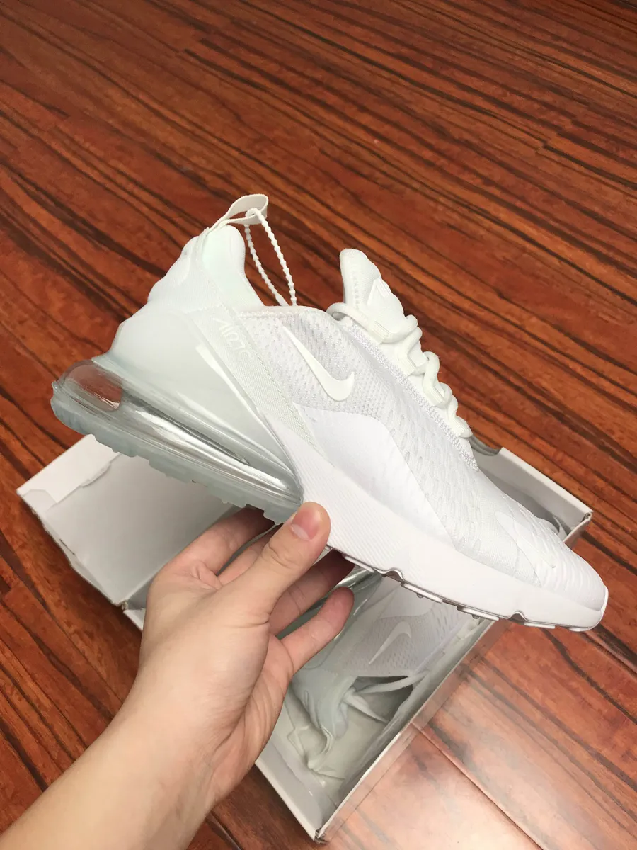 Nike Air Max 270 Womens Triple White / triple white air max 270