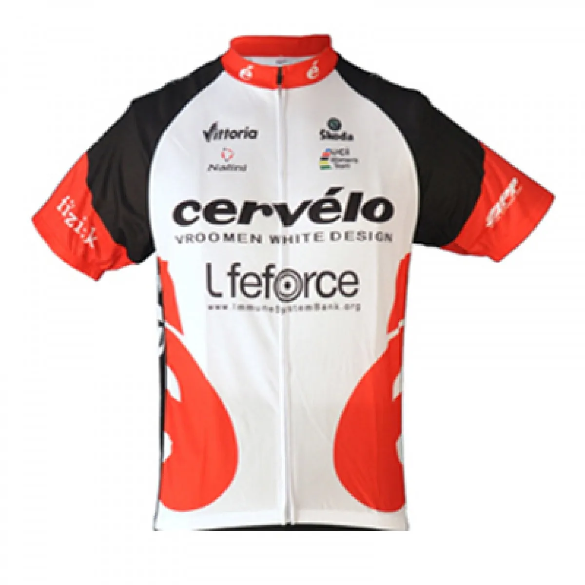 Cervelo Red Short Sleeve Cycling Jersey Outlet