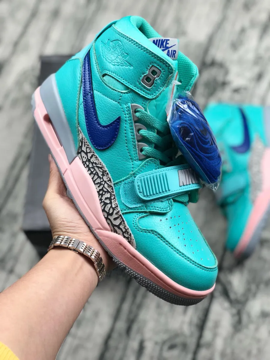 Jordan Legacy 312 Hyper Jade/Bright Blue / air jordan legacy 312 hyper jade