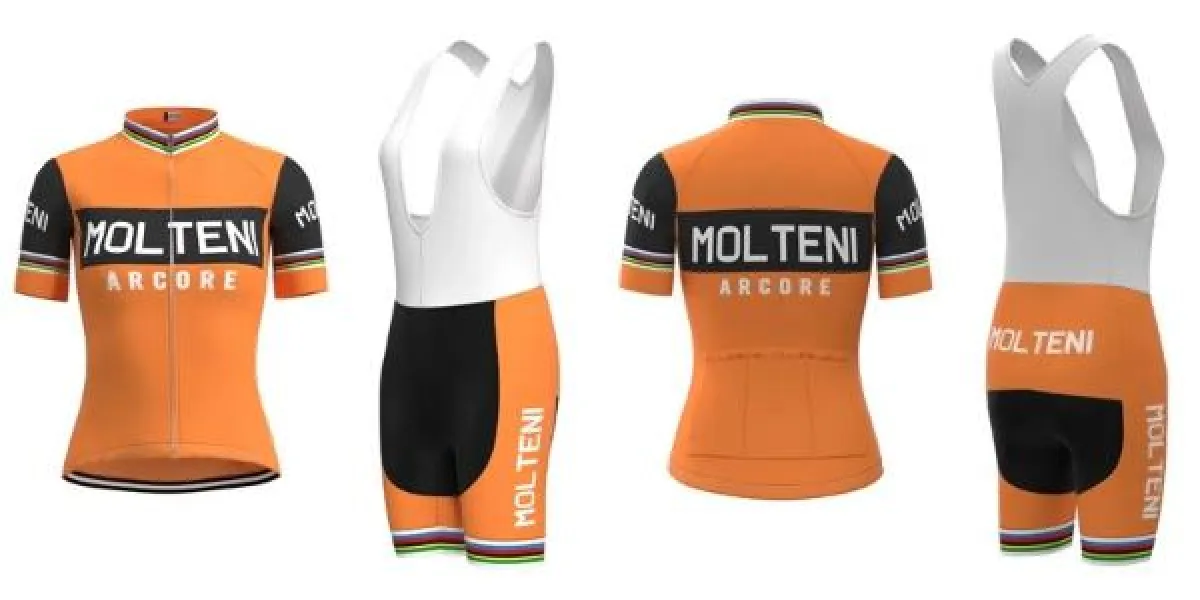 Retro Molteni Arcore Women Cycling Set Brand New