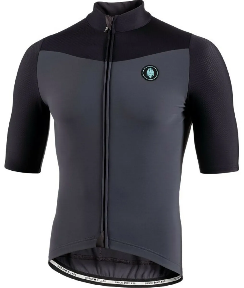Bianchi Milano Murata Thermal Black Gray Jersey XXXL8,