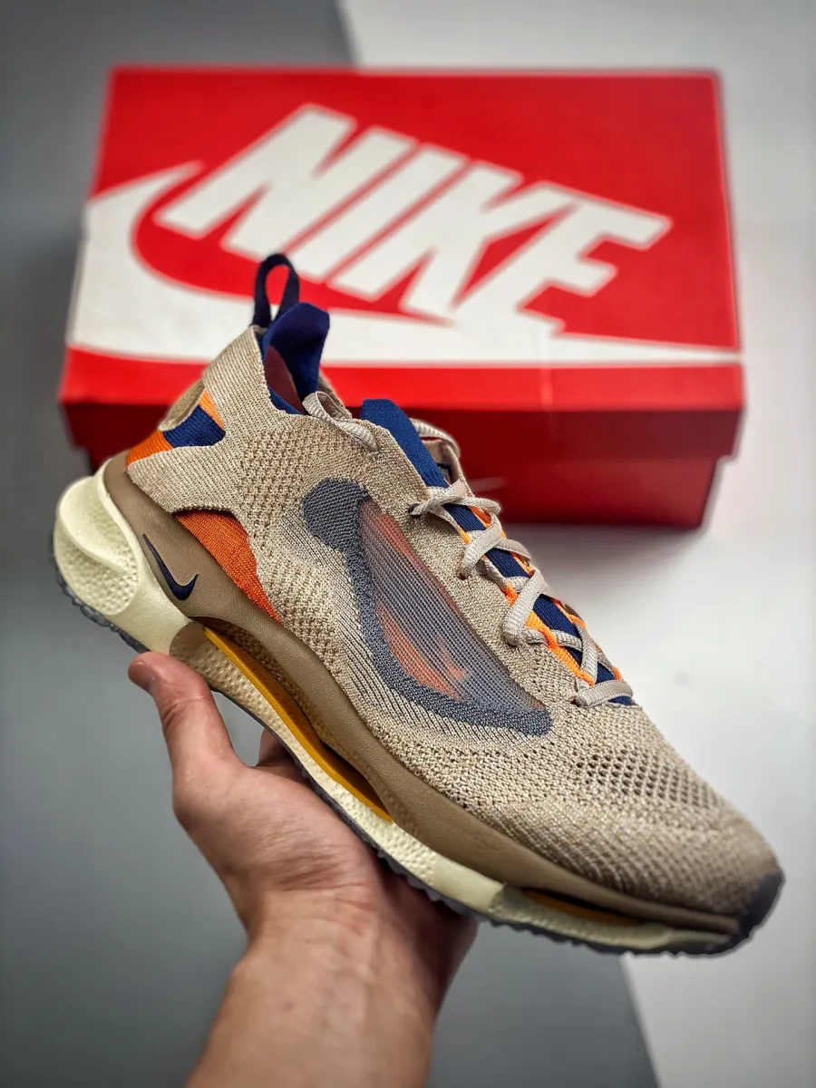 Nike Spark Flyknit Mowabb Tan/Orange-Blue
