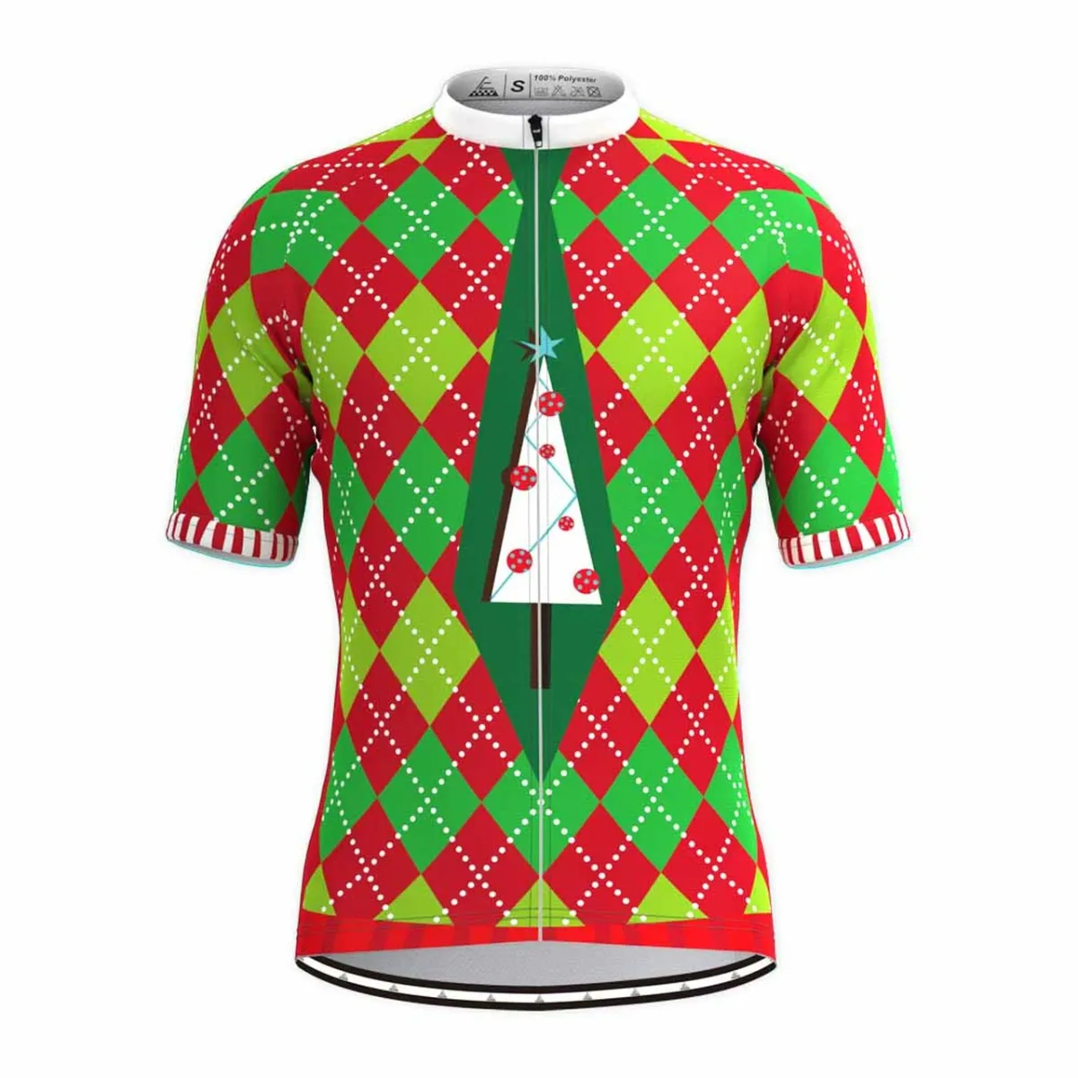 Ugly Christmas Sweater Cycling Jersey V4 Brand New