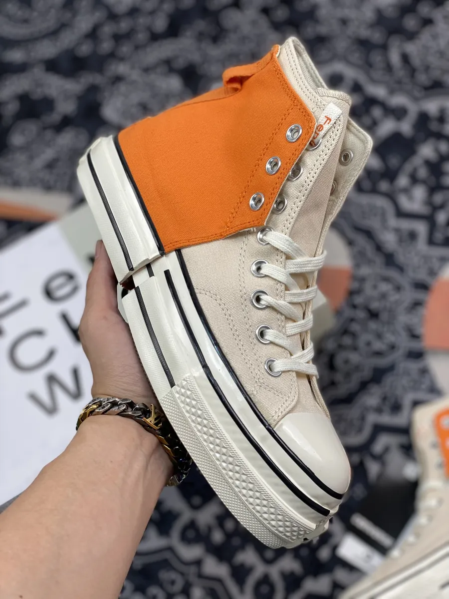 Feng Chen Wang x Converse Chuck 70 High 2-in-1 Orange 169840C / converse chuck taylor orange