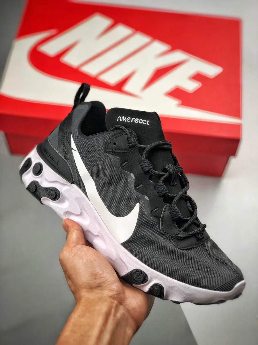 Nike React Element 55 Black White BQ6166-003 Online