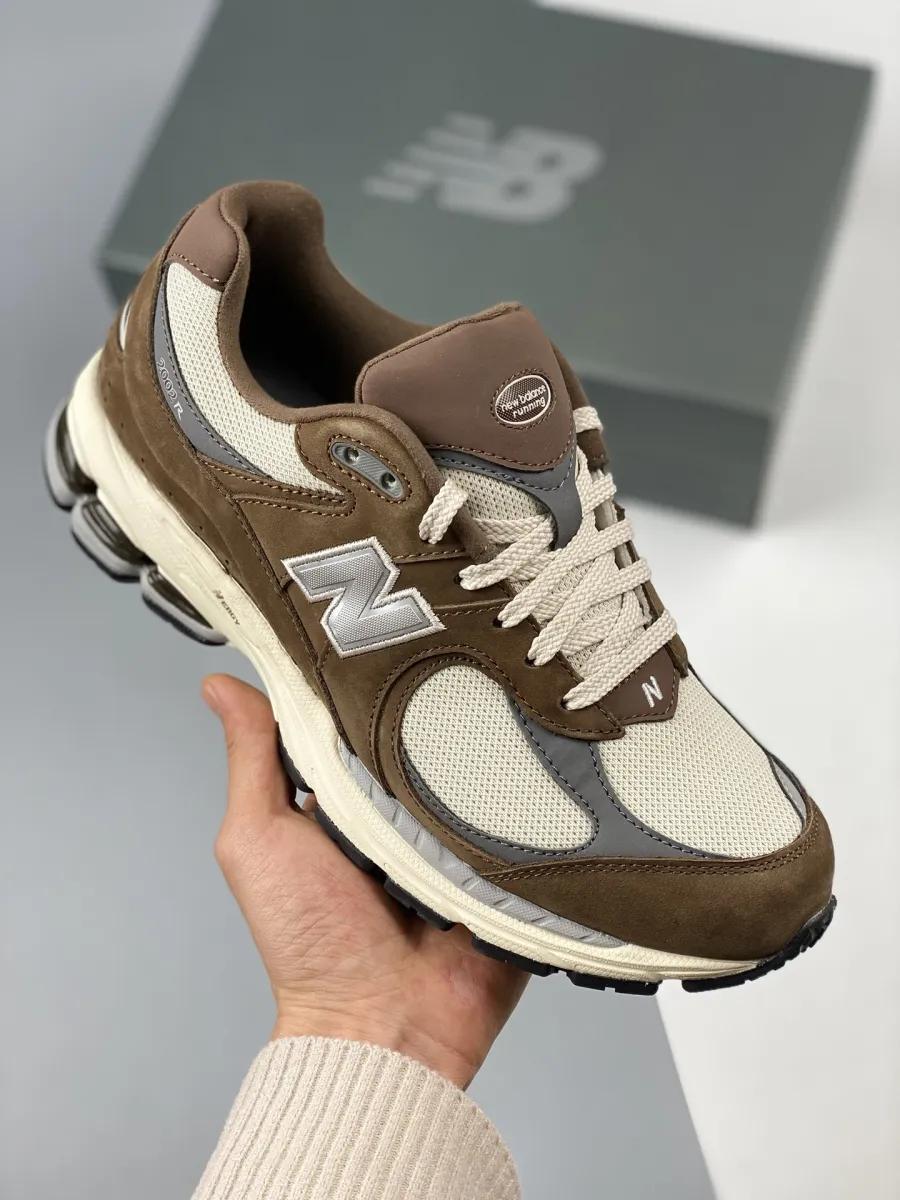 New Balance 2002R Brown Cream M2002RHS #new balance brown 2002r sneakers