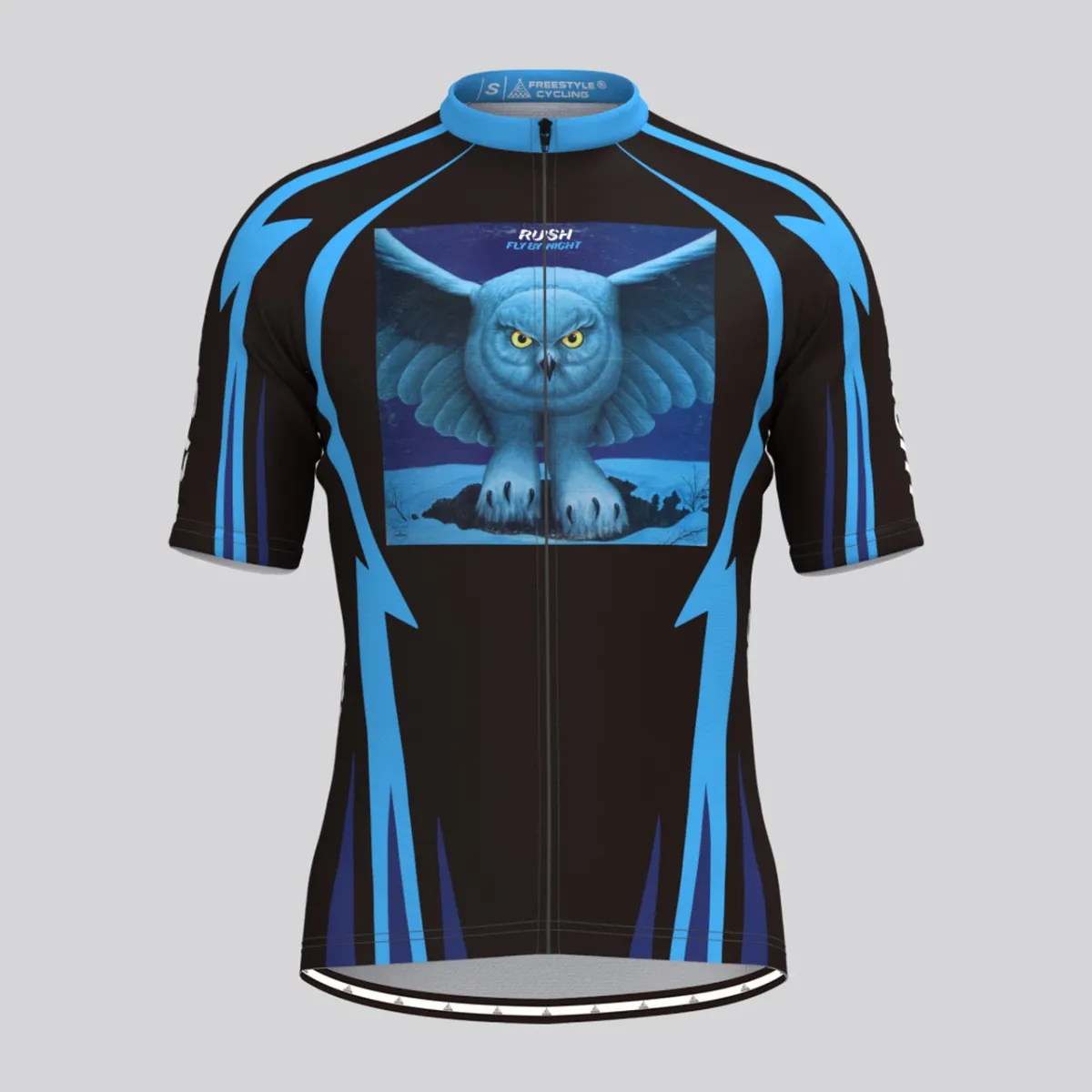 Rush Fly By Night Men's Cycling Jersey- Blue For Sale