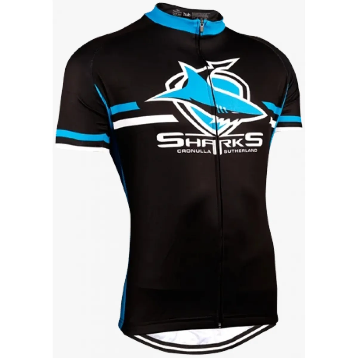 NRL Cronulla-Sutherland Sharks Short Sleeve Cycling Jerseys