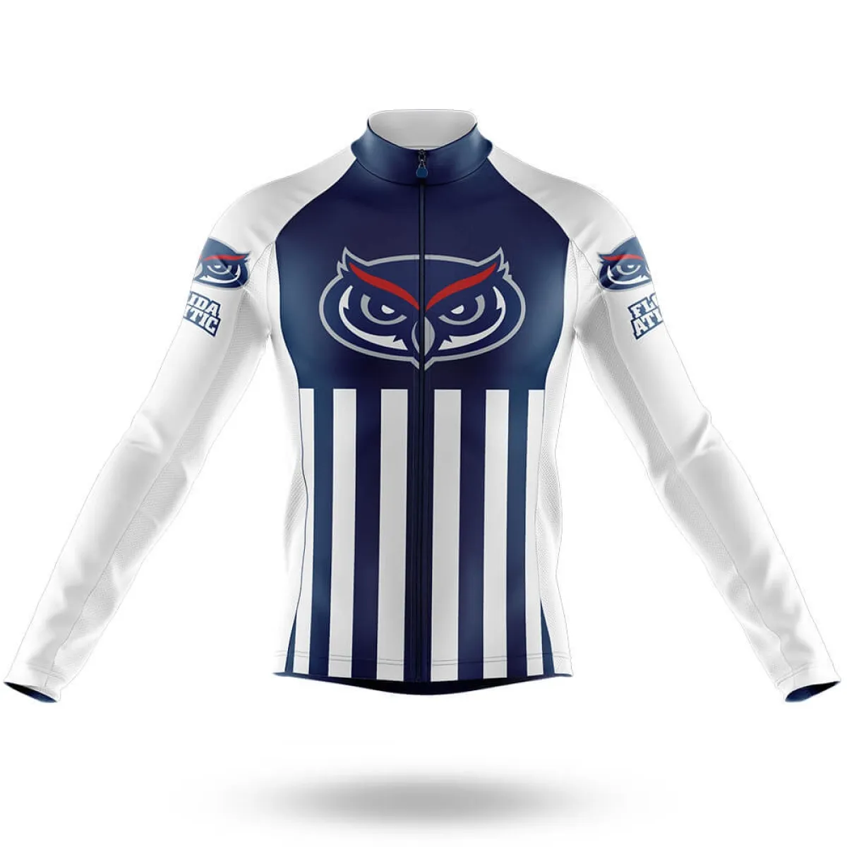 Florida Atlantic University USA Long Sleeve Cycling Jersey Only