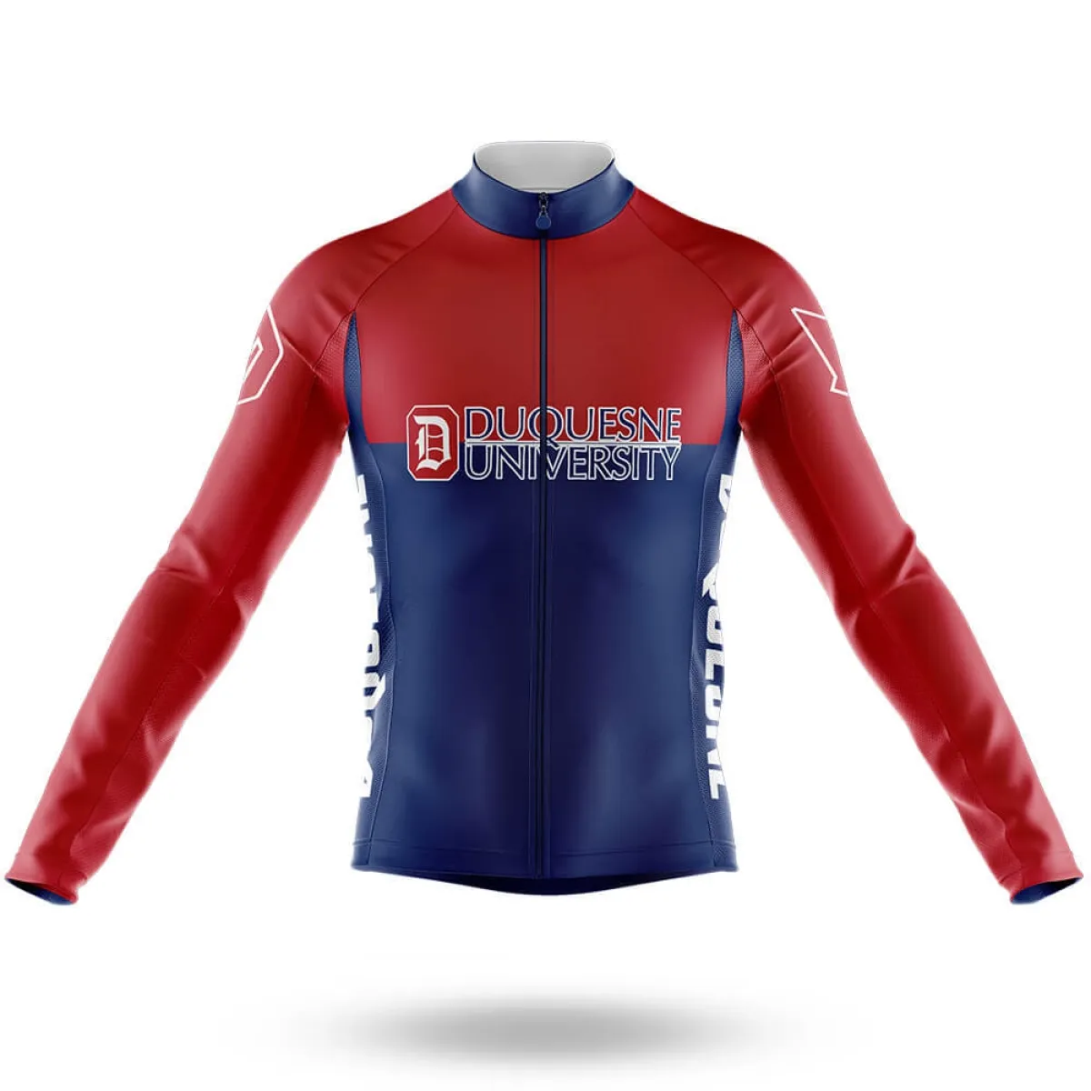 Duquesne University V2 Long Sleeve Cycling Jersey Only
