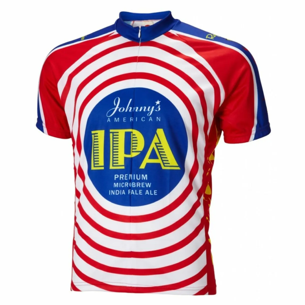 Moab Brewery Johnnys IPA beer Men's Full Zip Short Sleeve Cycling Jersey #Jersey Johnnys