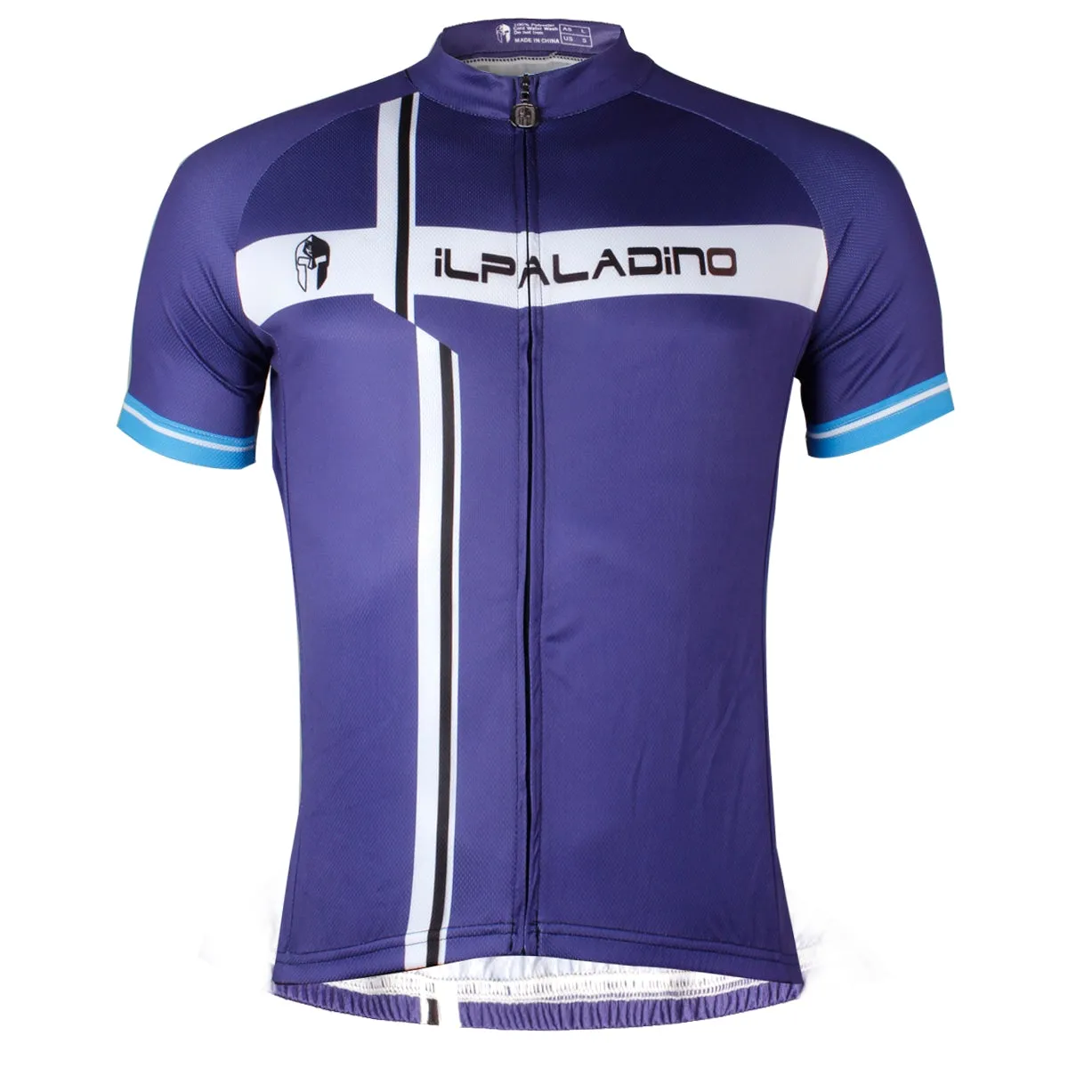 Blue Men's Summer Biking Cycling Jersey Short Sleeve NO.783