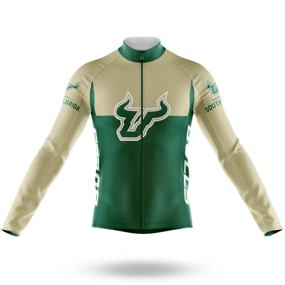 University of South Florida V2 Long Sleeve Cycling Jersey Only