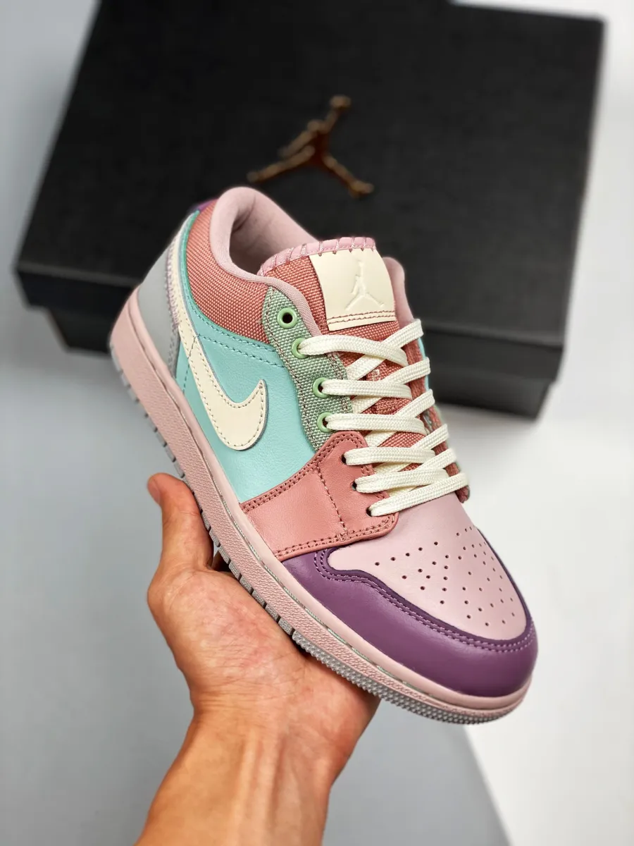 Jordan 1 Low Multi Pastel DJ5196-615 nike jordans pastel