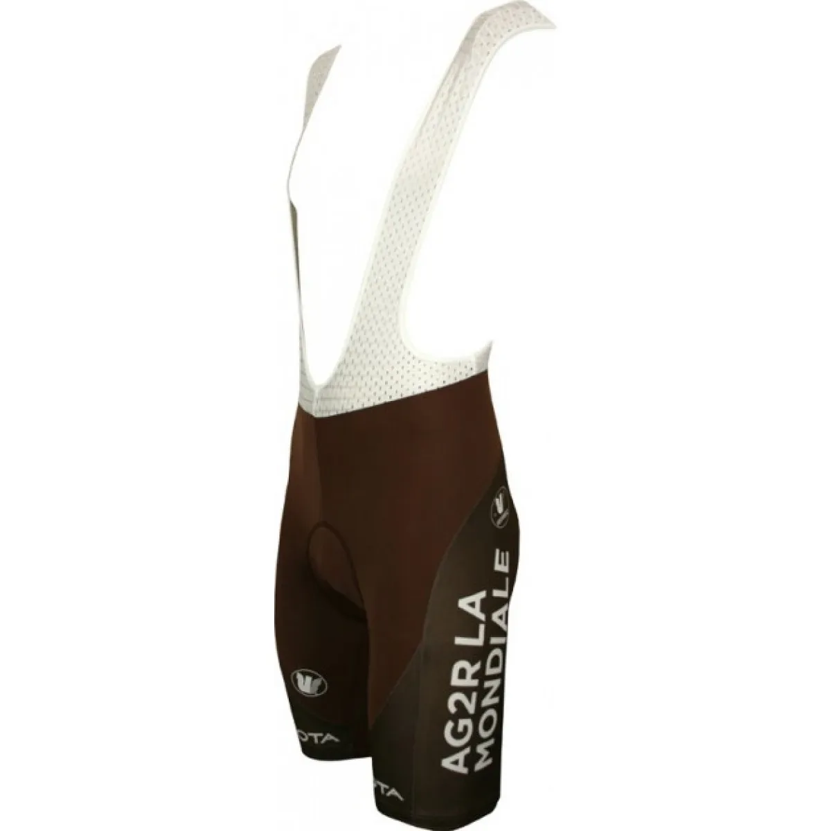 Ag2r la Mondiale 2010 Vermarc Radsport-Profi-Team - Hose (Trägerhose) Bib Shorts
