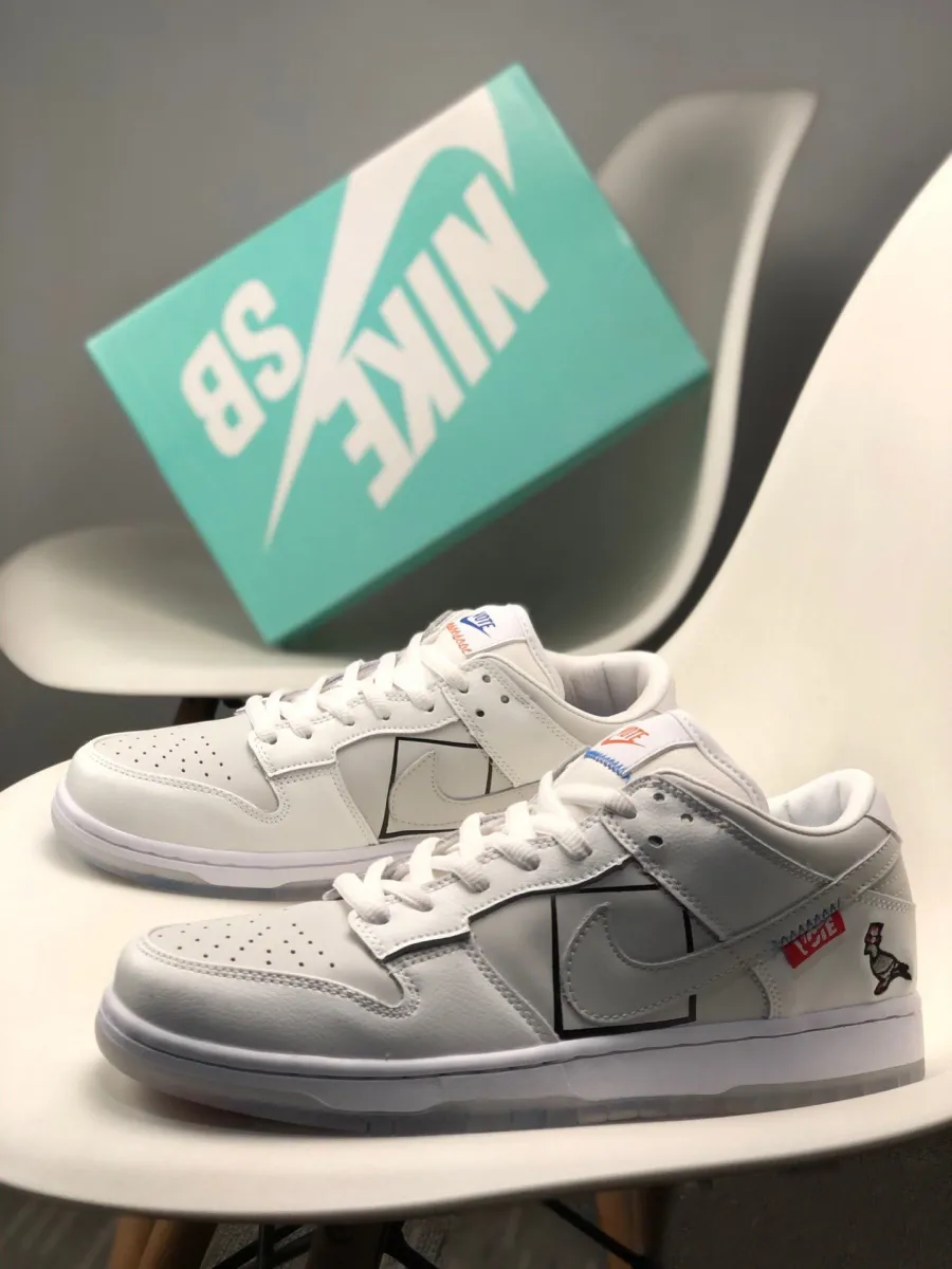 Jeff Staple x The Shoe Surgeon x Nike SB Dunk Low 'Just Vote' / jeff staple x dunk low