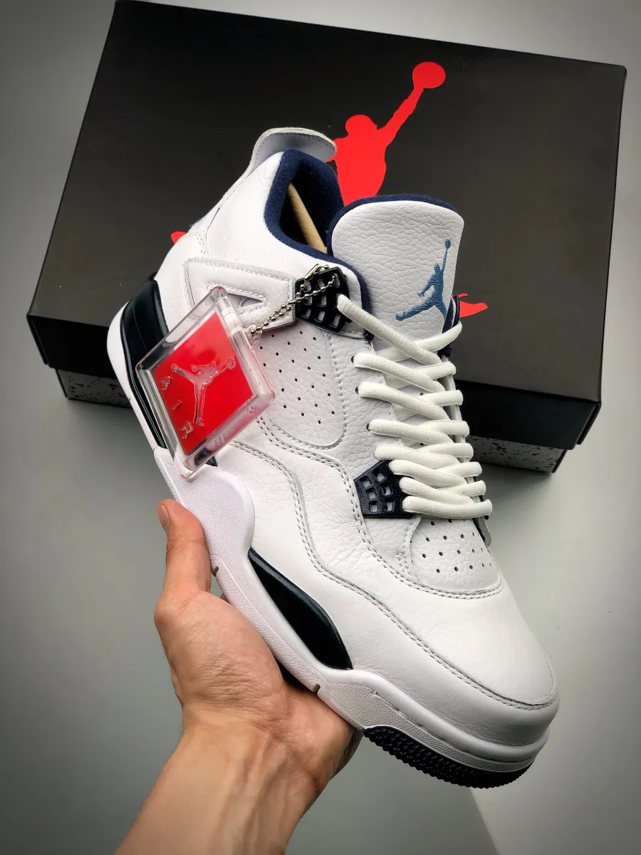 Nike Air Jordan 4 Columbia 314254-107 / jordan midnight blue