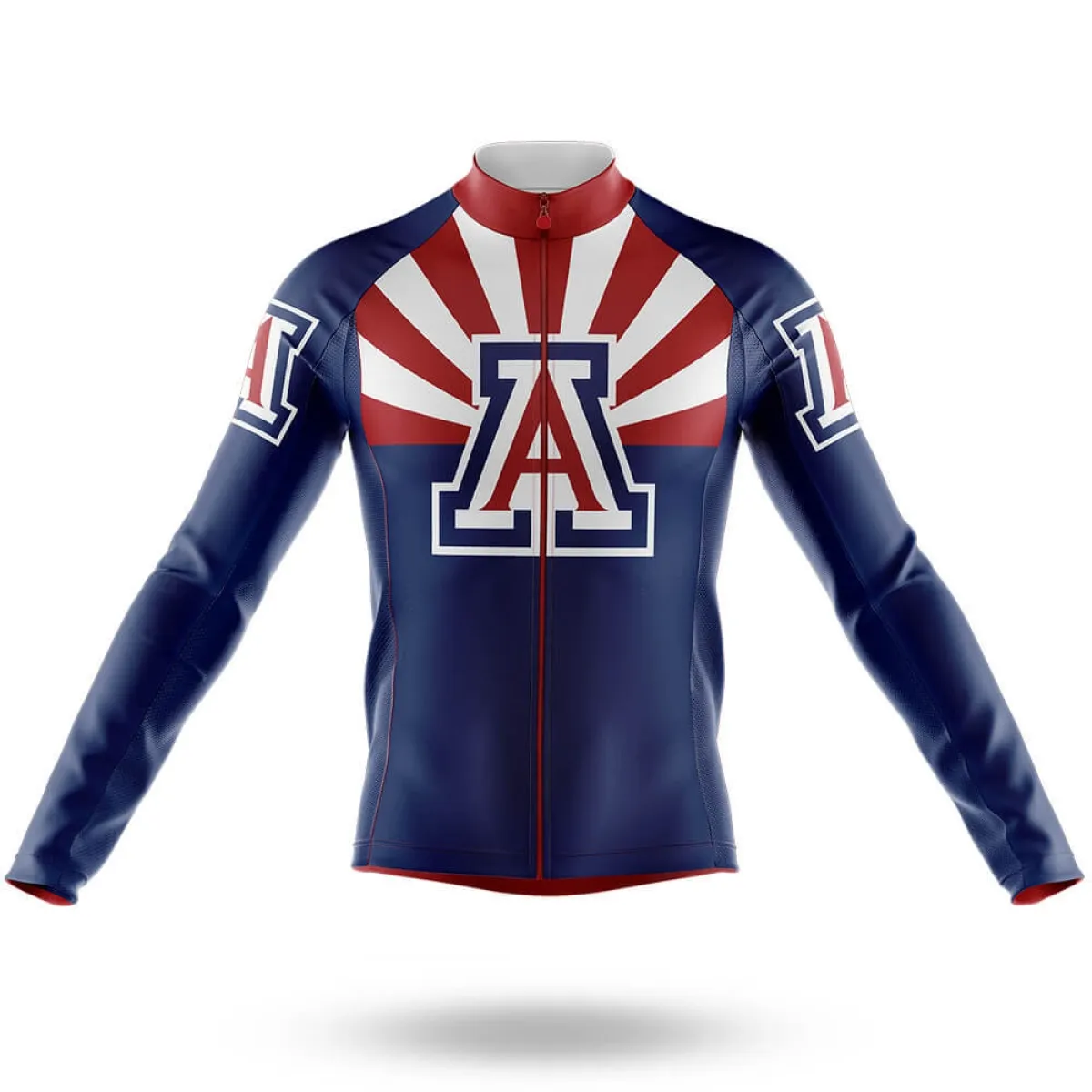 University of Arizona AZ Long Sleeve Cycling Jersey Only