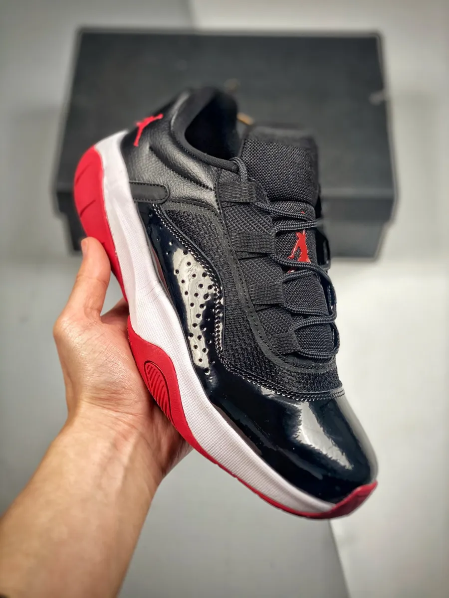 Air Jordan 11 CMFT Low 'Bred' Black/White/Gym Red / air jordan 11 cmft low bred