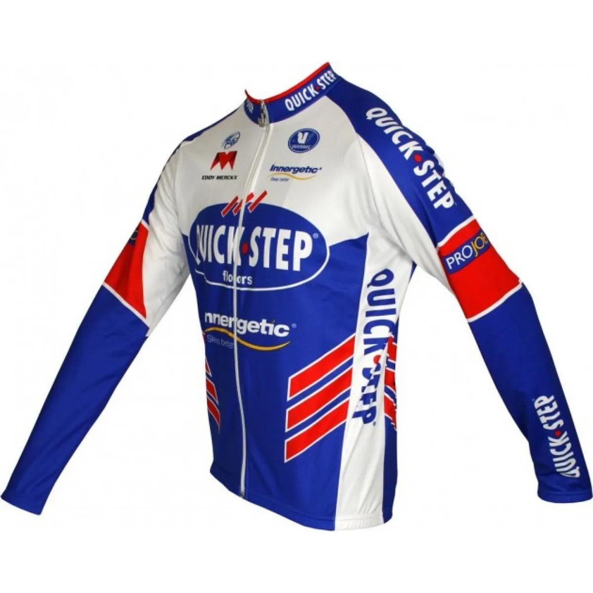 QUICKSTEP 2011 Vermarc Radsport-Profi-Team Winter Fleece Long Sleeve Jersey Jacket