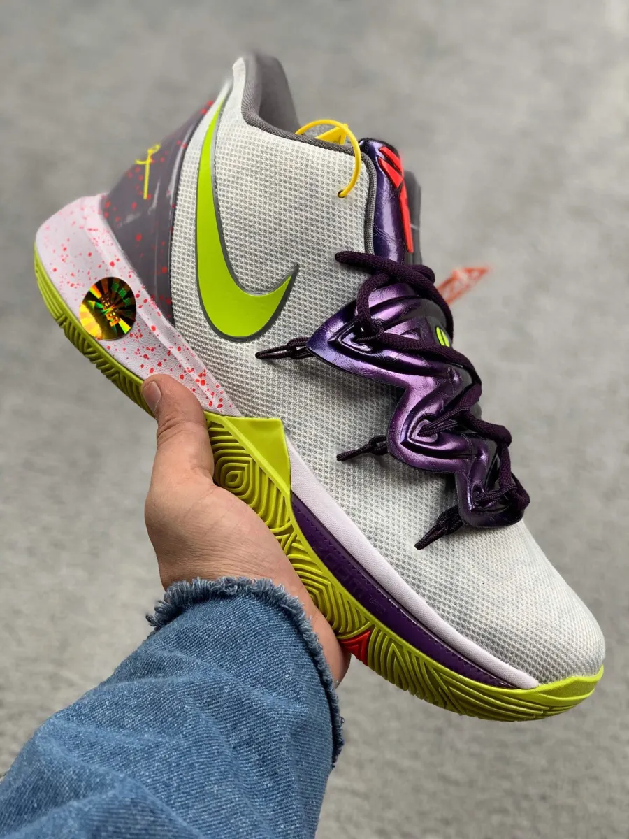 Nike Kyrie 5 'Mamba Mentality' White/Cyber #kyrie 5 mamba mentality